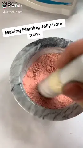 I thought this was a really cool experiment that I did awhile ago :) #chemistry #tums #jelly#fyp #viral #ben @shakiralanegra02 @_hashashah