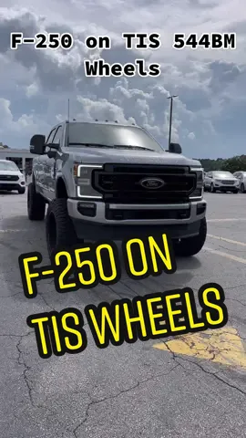 Twenty inches strong #tiswheels #f250 #superduty #fordsuperduty #realdealneal #akinsford #fyp #4x4 #fordf250 #544bm #tis544bm 