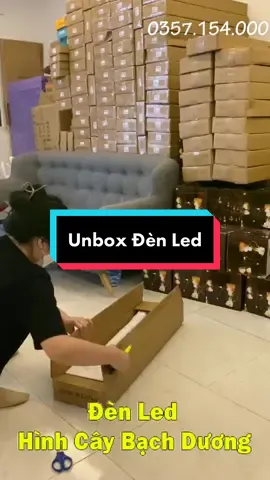 #denled Cùng Đèn Led Hình Cây Bạch Dương đón Noel và Xuân Năm Mới 2023 🎆🎆🎆