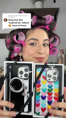Replying to @livefrommyvanity Part 2 of hairstyles inspired by my @casetify cases 📸💚 use “15HIELIZBETH” for 15% off #casetfiy #casetifypartner #hairstylesforshorthair #creativehairstyles 