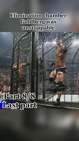 Elimination chamber  Goldberg was unstoppable #WWE #prowrestling #wwefan #wwefunworld #raw #smackdown #wrestling #goldberg #tripleh #randyorton 