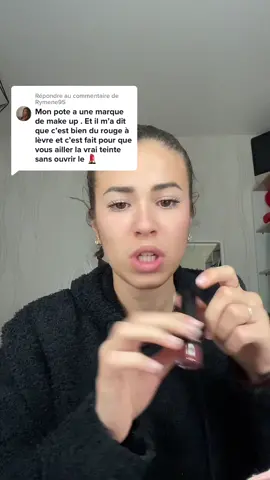 Réponse à @Rymene95 alors LA je suis CHOQUÉE  #rougealevres #lipstick #makeup #maquillage #rougealevre 