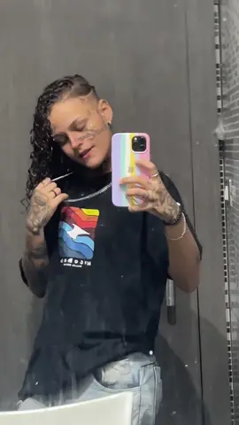 meu cabelo tá tão fofinho 