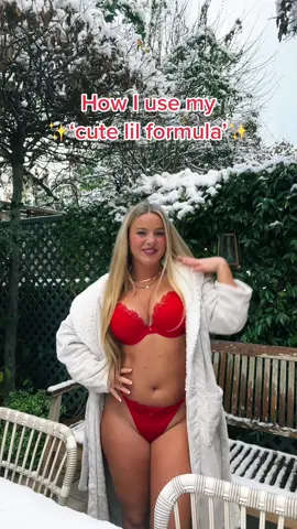 #cutelilformula just makes everything sound better✨😌