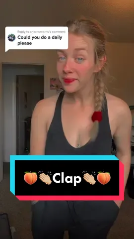 Replying to @cherrismorris  I’ve seen your comments, thanks for being so active on my page I appreciate you!! Its only fair I give you what you ask for! 🥰 #dailyclap👏🏼 #follow4daily👏🏼  #comment4daily👏🏼 