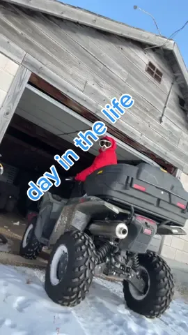 sometimes I think my days are boring but then I remember I have Chevy and Loki and it’s all better #dayinmylife #dayinthelife #dogadventcalendar #dogsoftiktok #dog #adventcalendar #fourwheeler #husky 