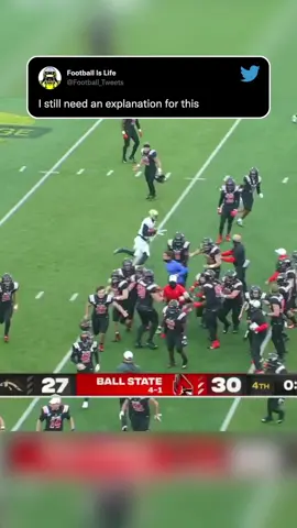 The ending to this game is still unbelievable 🤯 The touchdown did not count due to an illegal forward pass at the beginning of the play. #cfb #football #CollegeFootball #lateral  