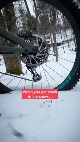 You might need these for riding in the snow. #mountainbike #biketrails #mtbbike 