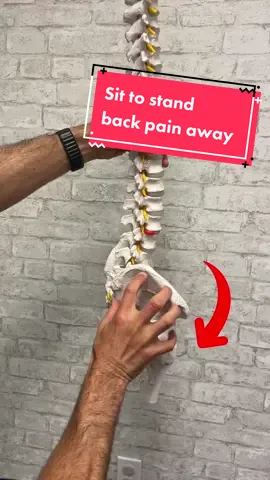 The ability to control your spine in neutral while working on hip extension, squats or sit-to-stand is imperative! The more you can control the spine, the happier it will be. Avoid these common mistakes! #backpain #chronicbackpain #sciaticarelief #backpainrelief #discbulge #herniateddisc #sciatica #backpainexercises #sciaticapain #wyckoffnj #franklinlakesnj