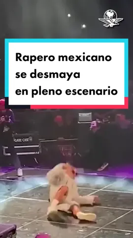 Aasí fue como #AdánCruz se ‘#desmayó’ en pleno escenario durante su #concierto en #Monterrey #tiktoinforma #eluniversalmx