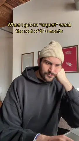 I can guarantee you nothing is that urgent that it can’t wait until 2023. Please take a chill pill. #work #workfromhome #corporate #email 