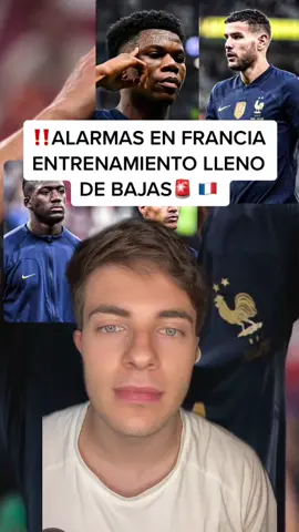 Lleno de bajas #futbol #qatar2022 #fifaworldcup #francia #finaldelmundo 