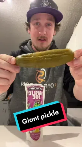 Still unsure how to feel about that #picklereview #giantpickle #vanholtenspickles #igotapickle #LiveOutlandish  