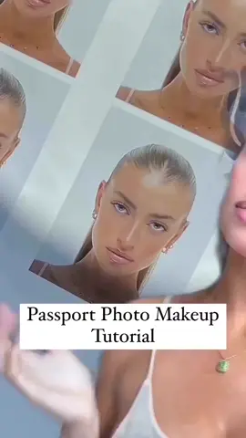 passport makeup tut✨ #makeup #makeuphacks #makeupartist #foryou #foru 