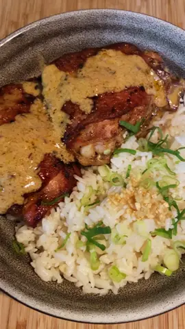 saking enaknya sampe cowo gue kasi nilai 100 😳 garlic butter rice with creamy cajun chicken pake beras Fortune, jadi pulen dan wangiii auto nambah terus! #alexcooks 