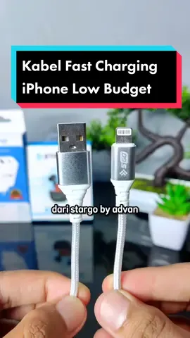 aksesoris iphone itu mahal-mahal apa lagi kabel charger iphone bisa ratusan ribu, nah ini rekomendasi gw kabel fast charging iphone yang super low budget 😊 #TWSmurahdaristargo #banjirdiskondiadvan #kabeliphone #kabeldataiphone #fastchargingiphone #kabeldatafastcharging #kabelchargeriphone #chargingiphone #fastchargeriphone #adlihibatul 