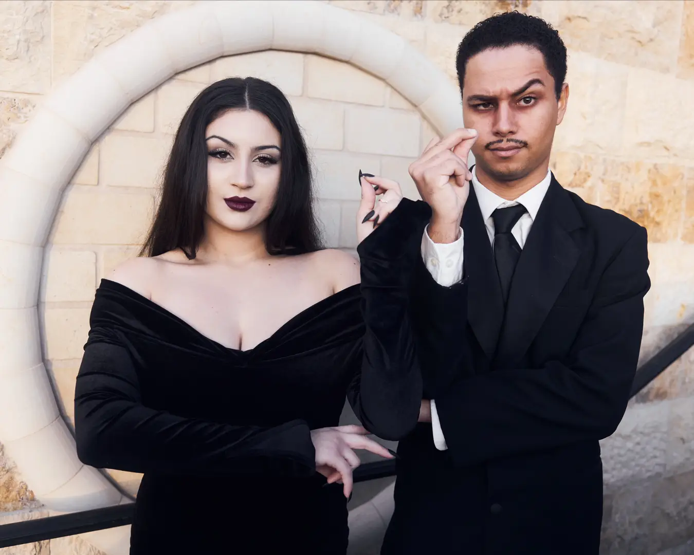 Photos from our Morticia/Gomez shoot! @carlosaudade #fyp #fypシ #fypage #gomez #morticia #wednesday #wednesdayaddams #cosplaygirl 