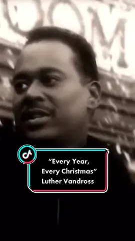 “Every Year, Every Christmas” by Luther Vandross #luthervandross #christmas #christmassongs #christmasmusic #luther #throwback #90smusic #90s #everyyeareverychristmas 
