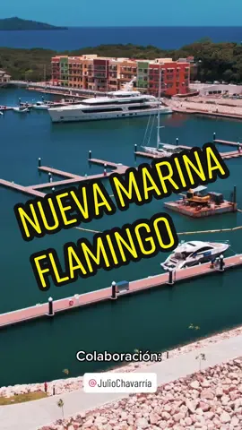 NUEVA MARINA FLAMINGO en colaboración @julio_chavarria_cr_aereo #soyNashCR #CostaRica #flamingomarina #PlayaFlamingo #drone #usa #canada #fishing #Potrero #playapotrero #argentina #francia #