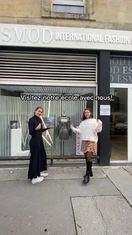 Un petit tour de l’école avec nous !! #esmod #esmodbordeaux #fashionschool #ecoledemode #fashiondesign #fashionbuisness #visitedelecole  #petittour #pourtoi #foryou #foryoupage #parati 