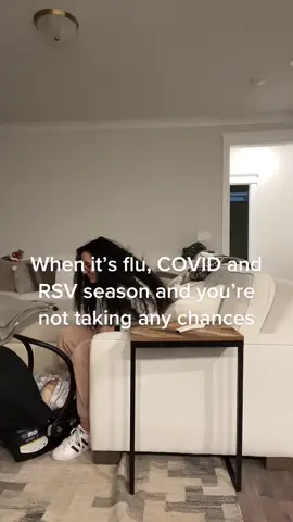 Call me crazy but you will not call me stupid ☺️🤭 my preemie will not be getting sick this season. If youre sick ir sneezing or have a runny nose or just dont feel good  dont come near :))))  . . . . Baby newborn baby boy flu season momtok motherhood mamas of tiktok mamas first time mom winter sick babies