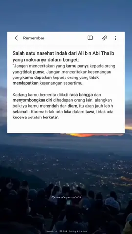 #remember #alibinabithalib #booster #pengingatdiri #diam 