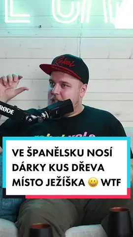 VE ŠPANĚLSKU NOSÍ DÁRKY KUS DŘEVA MÍSTO JEŽÍŠKA 😀 WTF Celej #podcast na youtube Hype-Cast