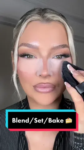 No but @paintedbyspencer always knows 👏🏼🍰 #bakingtechniques #blendsetbake #makeuphacks #brightundereye 
