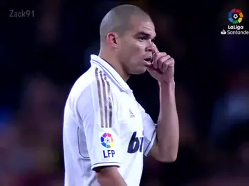 Pemain imut ex Real Madrid 😅 #pepe #badassmoment 