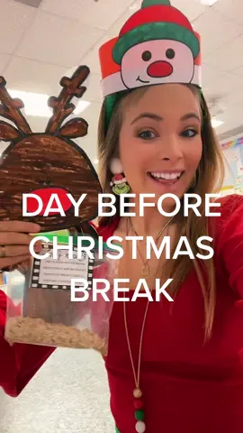 What to do before Christmas break! #teacher #teacherideas #christmas #teachersoftiktok 