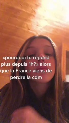 Dégoûter #france mais bon à dans 4 ans la cdm 