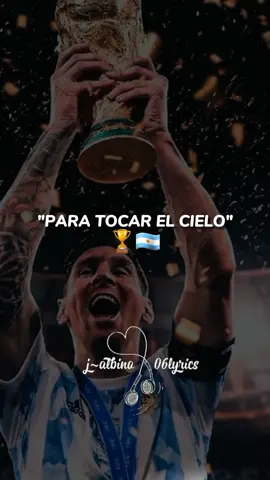 💙🏆⚽️🎆🇶🇦🎶🎧#LoDescubriEnTikTok #leomessi #lionelmessi #argentina #argentina🇦🇷 #mundial2022 #mundialqatar2022 #qatar #futbol #argentinamundial #argentinaganoelmundial #oyeatudios #llegasteaquiparabrillar #vasaganar #desdeabajo #fyp #fypシ #rolitasconletras30s #estadosparawhatsapp #letrasdecanciones #videoviral #music #shakira #wakawaka #armandomaradona #diegoarmandomaradona 