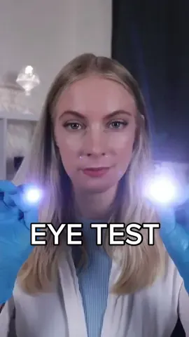 Which light is brighter? ASMR eye test with light triggers for relaxation and tingles ✨💙 #asmr #asmreyetest #asmreyedoctor #asmreyeexam #asmreyecheck #eyeexam #eyeexamasmr #visiontest  #asmrvisual #asmrvisualtriggers #asmrmedicalexam #asmrlighttriggers  #asmrsleepandrelax #asmrpersonalattention #asmrinstructions #asmrtest #asmrfocus #lighttriggers 