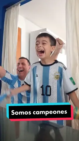 Somos Campeones! 💙🤍💙🇦🇷🎉 #final , #Mundial , #campeones , #argentina #alegria