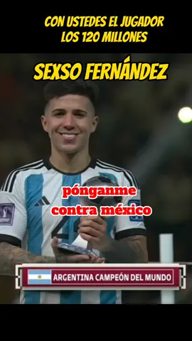 Vestiré pa!  El enzo a pedido del pueblo. #enzofernandez #enzo #argentinacampeon2022 #campeondelmundo 