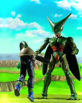 Cell Absorbs No.17  #dragonballz  #cellsaga #cell #android17  #tienshinhan #android16 #vegeta #gohan #supersaiyan #training #firtsform #christmas #toyphotography #actionfigures #collector #videooftheday  