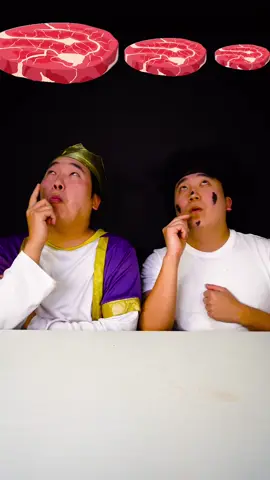 SMALL MEDIUM BIG Emoji FOOD CHALLENGE | Best Beef Roast Mukbang ASMR  #틱톡푸드 #mukbang #porkbelly #mukbangasmr #mukbangeatingshow #eatingsounds #emoji #emojichallenge #roast 