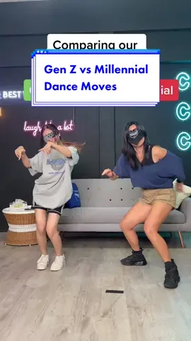 Are you a Gen Z or Millennial type of dancer? 💃🏻 #wahbananamini #dancechallenge 