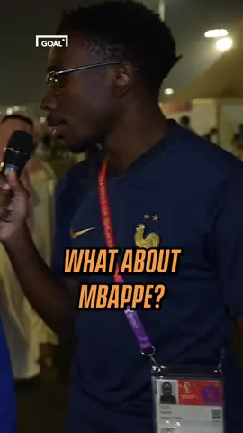 france fans' message for kylian mbappe 🇫🇷 🫶 #football #Soccer #futbol #worldcup #fifaworldcup #france #allezlesbleus #mbappe #psg #fyp 