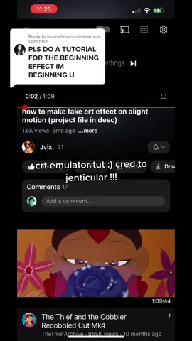 Replying to @mompleaseunfollowme crt emulator tut :) all creds to @jenticular 🤍🤍 btw the yt vid link will be in the comments !!! #crtemulator #crtturorial #tveffect #tutorial #fyp #foryoupage #viral 