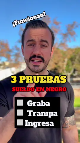 3 formas de demostrar que te pagan en negro! #dinero #negro #sueldo #nomina #laboral #abogado #abogadolaboral #laboralistadetiktok #laboraltips #laboralista #consejo 