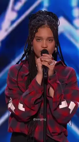 #agt #audition #billieeilish #cover #foryou #foryoupage #fyp #khalid #lovely #singer #singing 