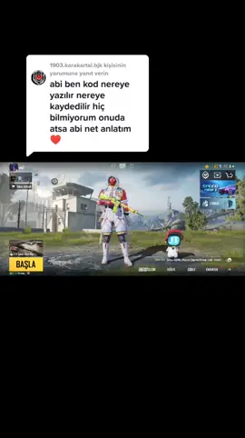 @1903.karakartal.bjk adlı kullanıcıya cevap veriliyor bizzat kendim gösterdim  al kardeşim #fypシ #keşfet #pubgmobile 