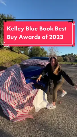 Is a new vehicle on your wish list, Mama? Let Kelley Blue Book’s Best Buy Awards of 2023 help you decide which vehicle to get! #ad @Kelley Blue Book #lifeindrive #bestbuyawards2023 #cartok #foryoupage #foryou #fypシ #fyp #MomsofTikTok #fy #cars 