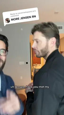 Replying to @savannahspamz.xz hey back off, Jensen she’s mine @mywifestiktok #JensenAckles #SPN #supernatural 