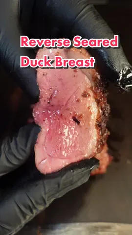 Reverse Seared Duck Breast 🔥 #foodtiktok #Foodie #asmrfood #asmrtiktoks #duckbreast #tftibbq