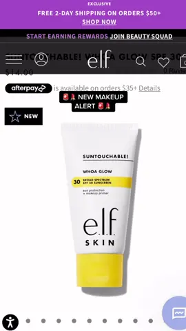 NEW “whoa glow” sunscreen from @elfyeah ☀️🌟  #drugstoresunscreen #bestsunscreen #elfdupe #affordablemakeup #drugstoremakeup #viraldrugstoreproducts #viralsunscreen  new makeup alert, makeup drop, new product, best drugstore makeup finds, makeup dupes, new product alert, beauty finds, new beauty trends, new makeup drop, creative makeup, best makeup deals, new makeup technology, affordable sunscreen