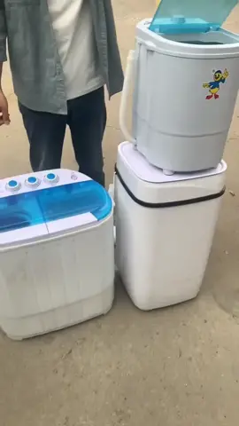 Mesin cuci kecil sangat mudah digunakan. #sharing #goodthing #foryou #mesincucimini #washingmachine 