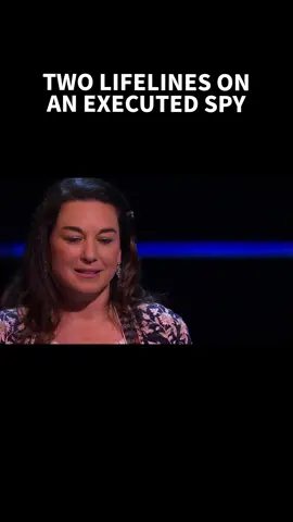 can two lifelines save a spy from execution? #whowantstobeamillionaire #millionaire #jeremyclarkson #itv #history #trivia #gameshows