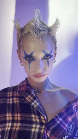 @uglyworldwide breaks down a clown-inspired beauty look for @versacejeanscouture and i-D #DIY #uglyworldwide #beauty #tutorial 